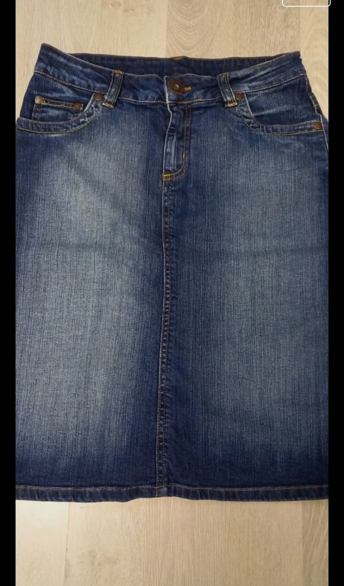 Jupe jeans 38 - photo numéro 3