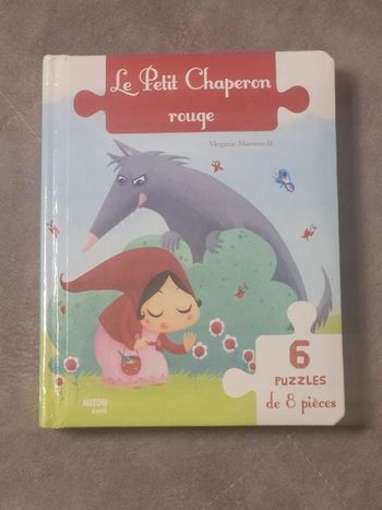 Le petit Chaperon rouge 6 puzzles de 8 pieces Auzou éveil Virginie Martins-B