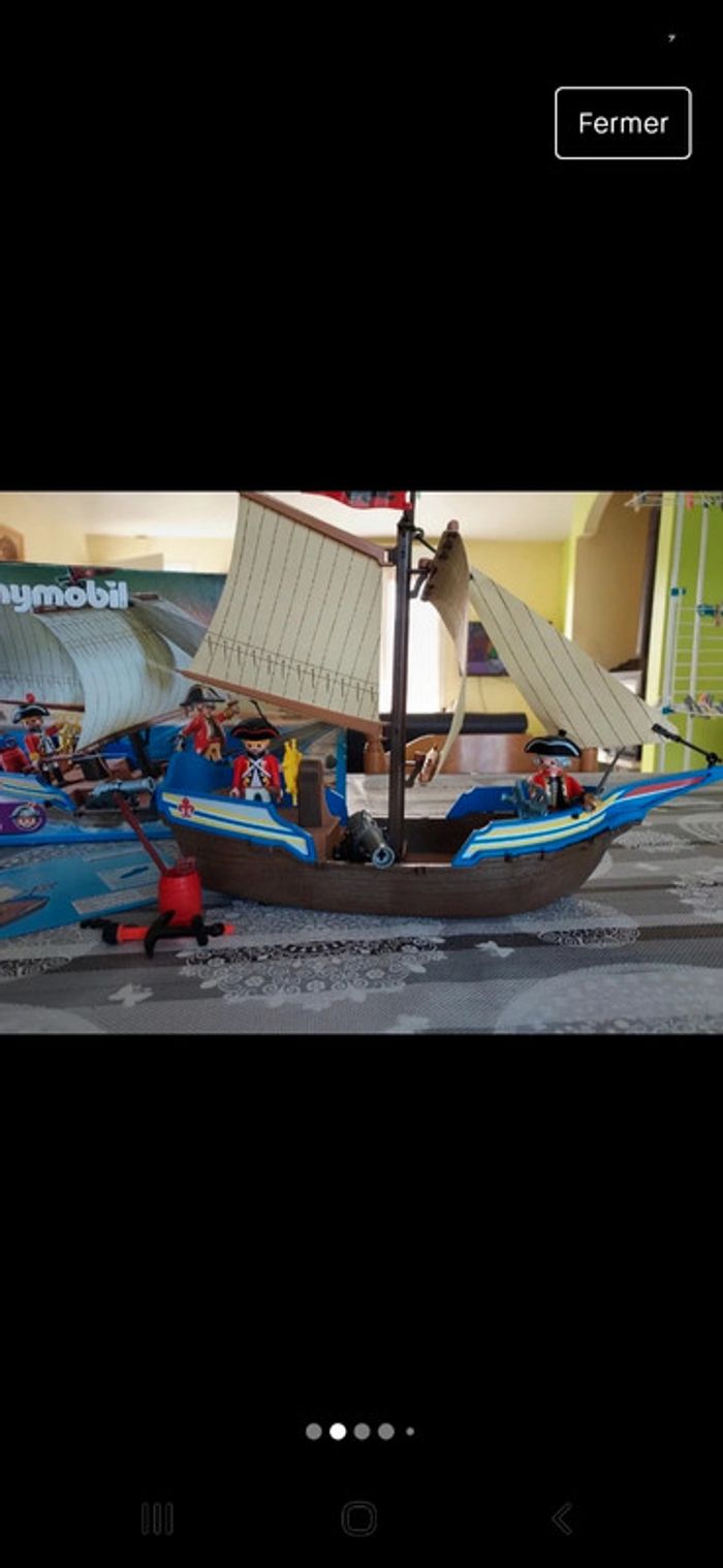 Navire des soldats Britannique playmobil - photo numéro 2