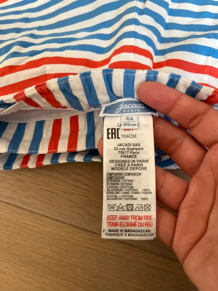 Jupe short léger t. 4 ans - photo numéro 6