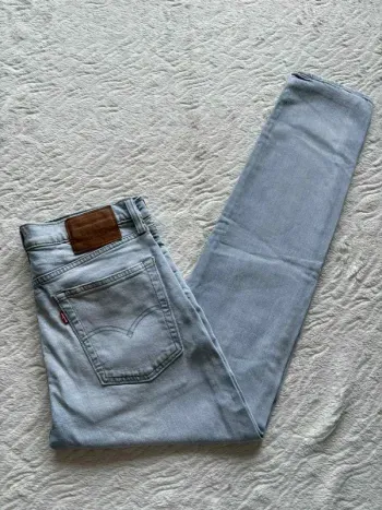 Jean Levi’s lot 510 homme bleu clair effet destroy léger skinny taille W31 40/42 M/L L32 big E