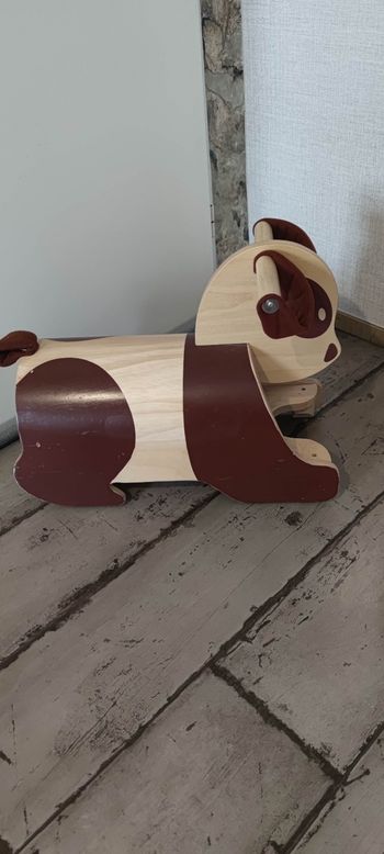Porteur panda à roulettes