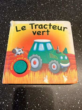 Livre sonore sur les pompiers