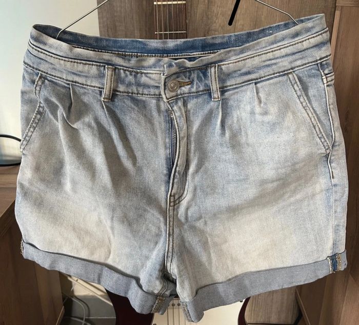 Short jeans délavé femme Pimkie