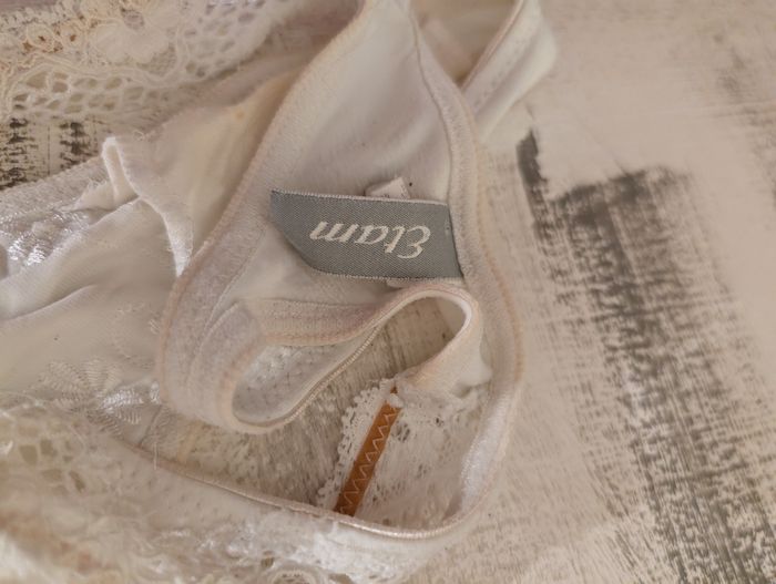Joli string Etam blanc - photo numéro 3