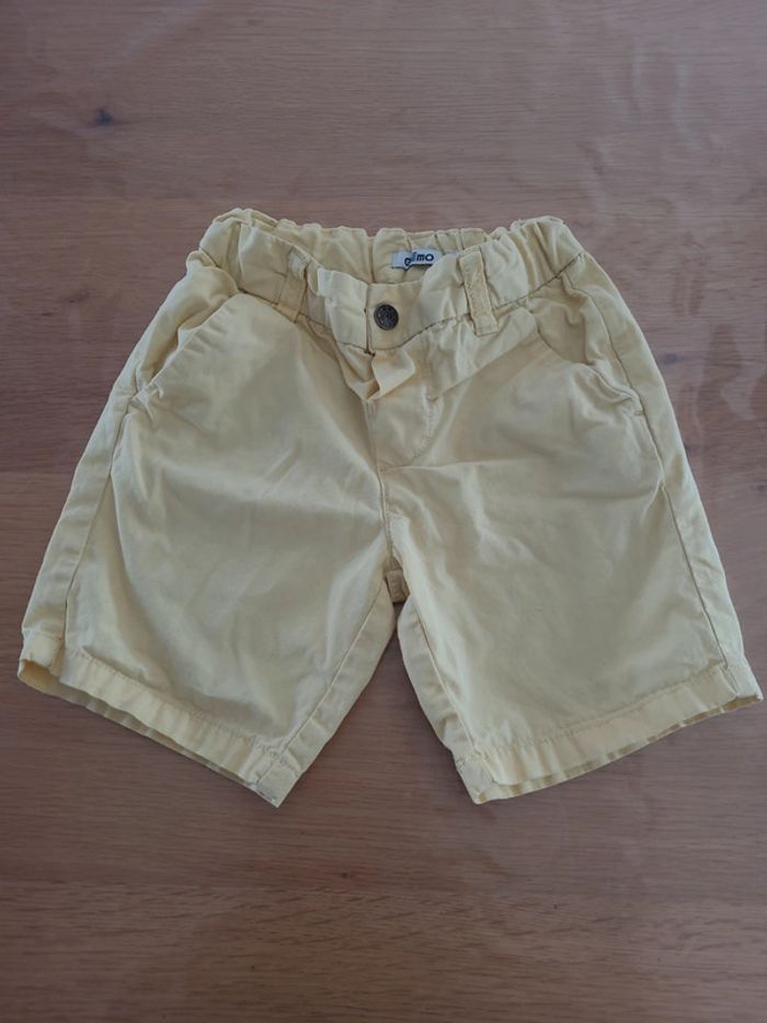 Short jaune gemo 5 ans