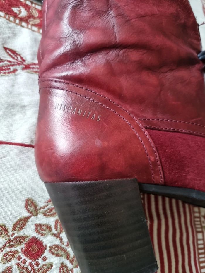 Bottines 37 hispanitas cuir - photo numéro 12
