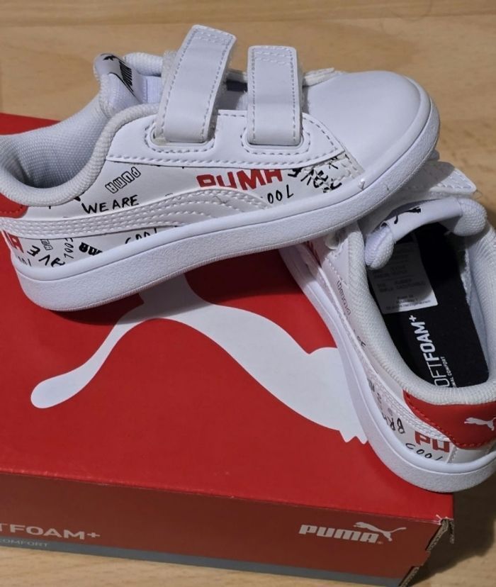 NEUVES (non portées)🏷 ⚘️⚘️🤩😍 superbes baskets mixtes PUMA pointure 23 🤩😍⚘️⚘️⚘️ - photo numéro 2