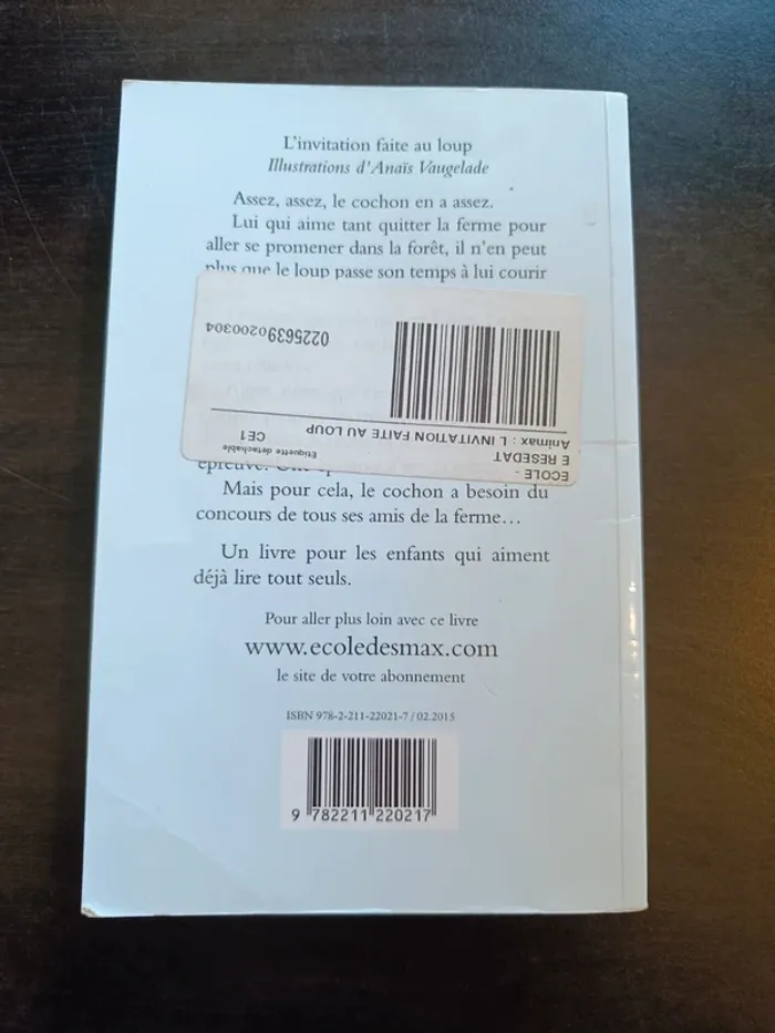 Livre L'INVITATION FAITE AU LOUP - Christian Oster - photo numéro 7