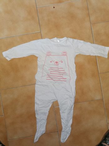 Pyjama ours 12mois