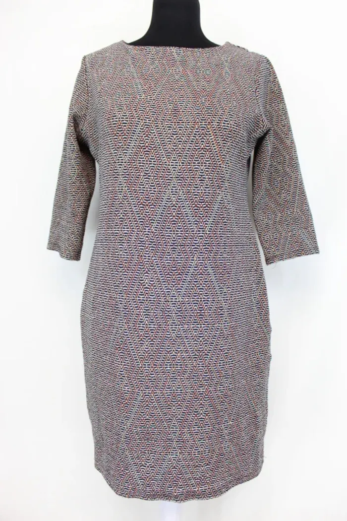 geometrics Robe Camaïeu - Motif Losanges & Fils Brillants