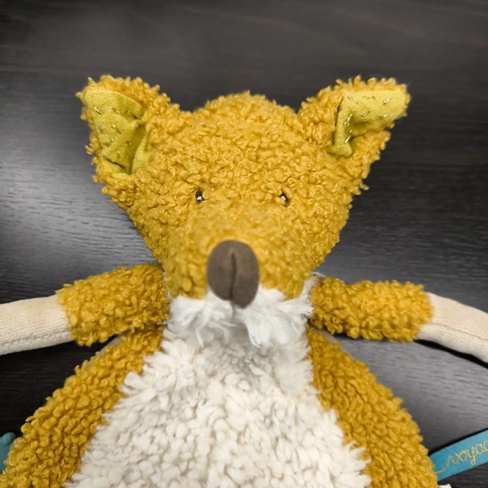 Doudou renard jaune moulin roty le voyage d'olga - photo numéro 2