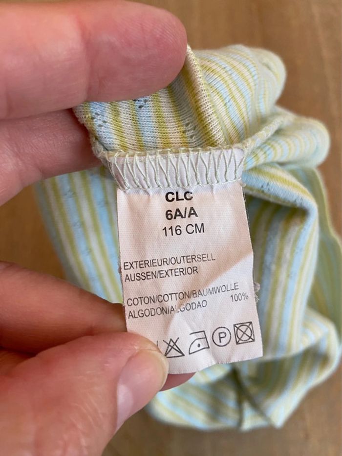 Duo de tee-shirt et débardeur Jacadi taille 6 ans vert et turquoise - photo numéro 10