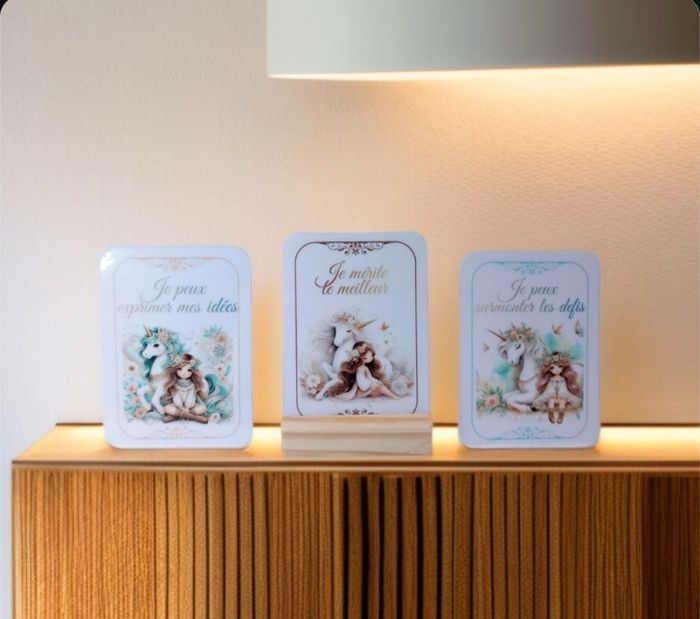 Cartes d'affirmations positives, Jeu éducatif bienveillant - photo numéro 2