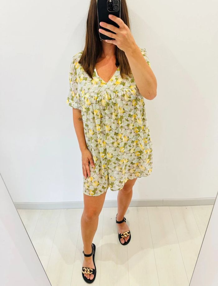 🌸 Robe - combishort - Lili & Lala - fleurie 🌸