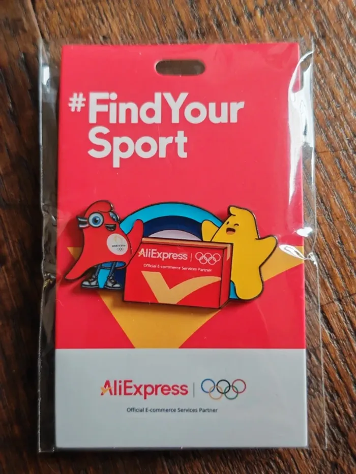 Pin's phryge JO Paris 2024 Aliexpress