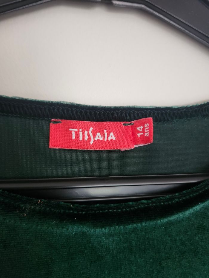 Robe verte Tissaia - photo numéro 3