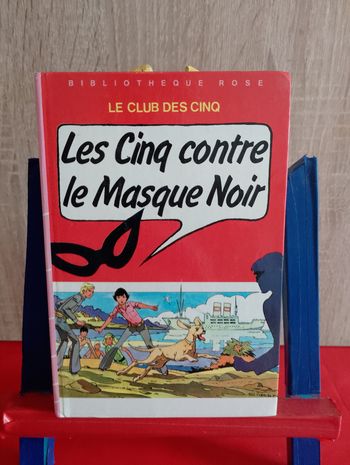 Le Club des cinq, Les cinq contre le masque noir, 1986, bibliothèque rose