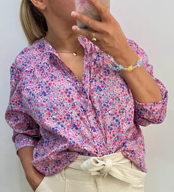 Chemise Xala Ba&sh Fleurie Taille 36-38