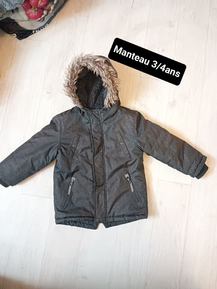 Manteau 3/4ans garçon