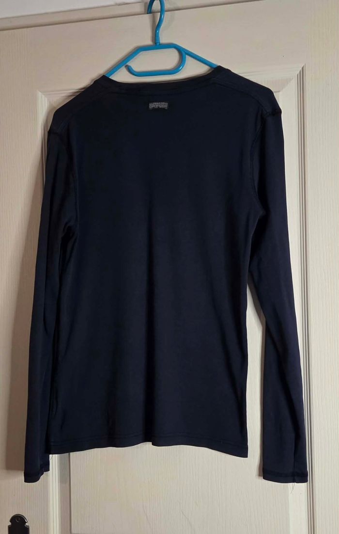 G-STAR RAW – Haut Manches Longues Logo – 100% Coton Bio – Taille M - photo numéro 9