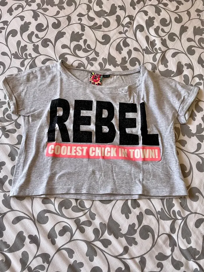 Crop-Top coolcat Rebel