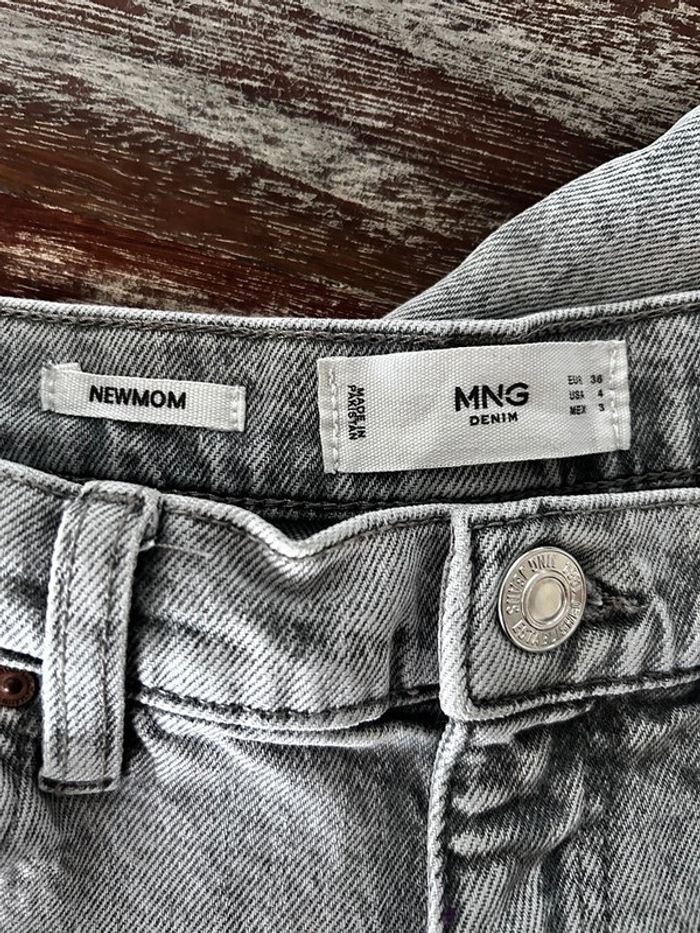 autre jean MNG gris taille M - photo numéro 3