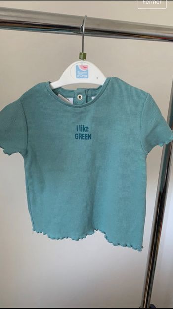 T-Shirt Zara taille 9-12 mois