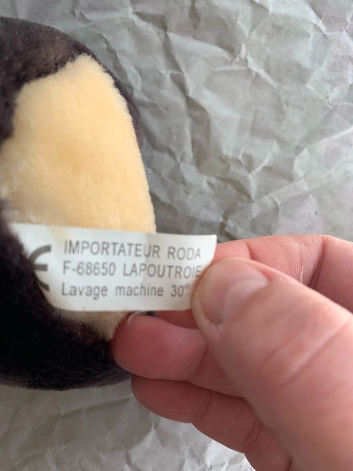 Peluche marmotte 21 cm - photo numéro 5