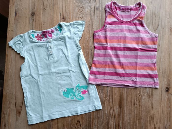 Lot de 2 t-shirts 4 ans
