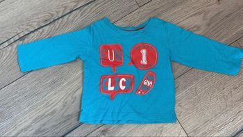 Tee-shirt manches longues garçon In Extenso 3 mois – Excellent état 🌟