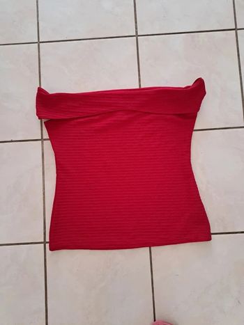 Top rouge T40#isacorbasfemme