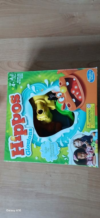 Jeu de société hippos gloutons 