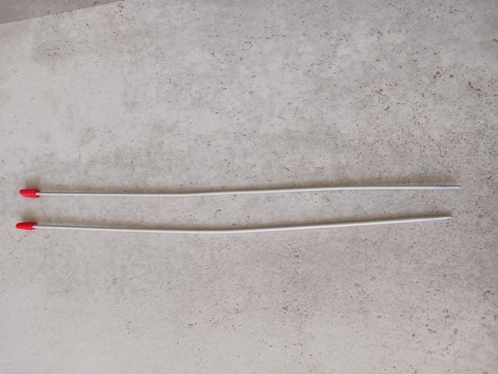 Aiguilles à tricoter n° 3 longueur 30 cm grise