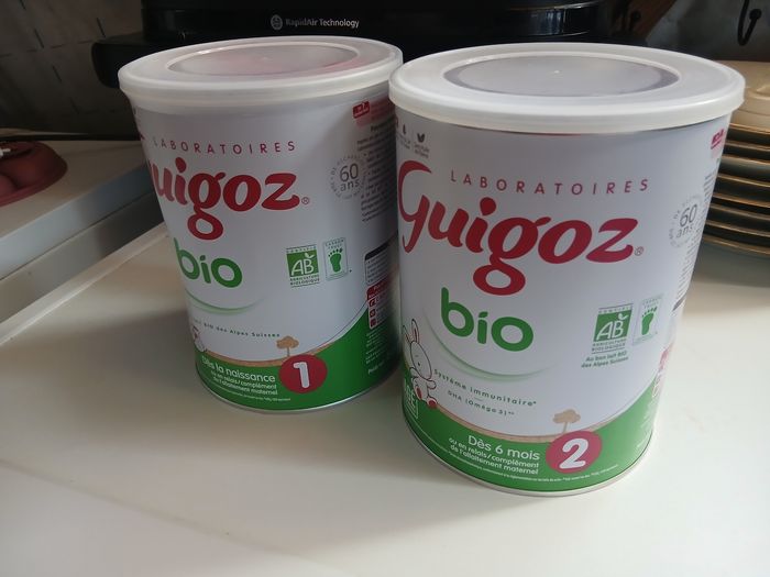 Guigoz bio 1 et 2
