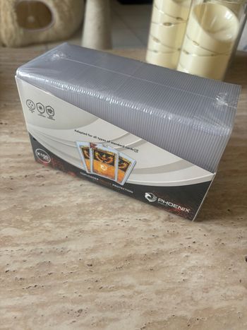 Pokémon - Toploader X 100 Phœnix Shield avec protection NEUF