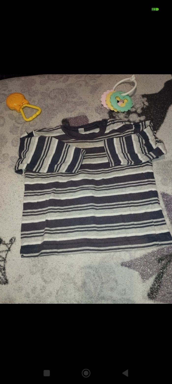 Tee shirt manches longues 12m