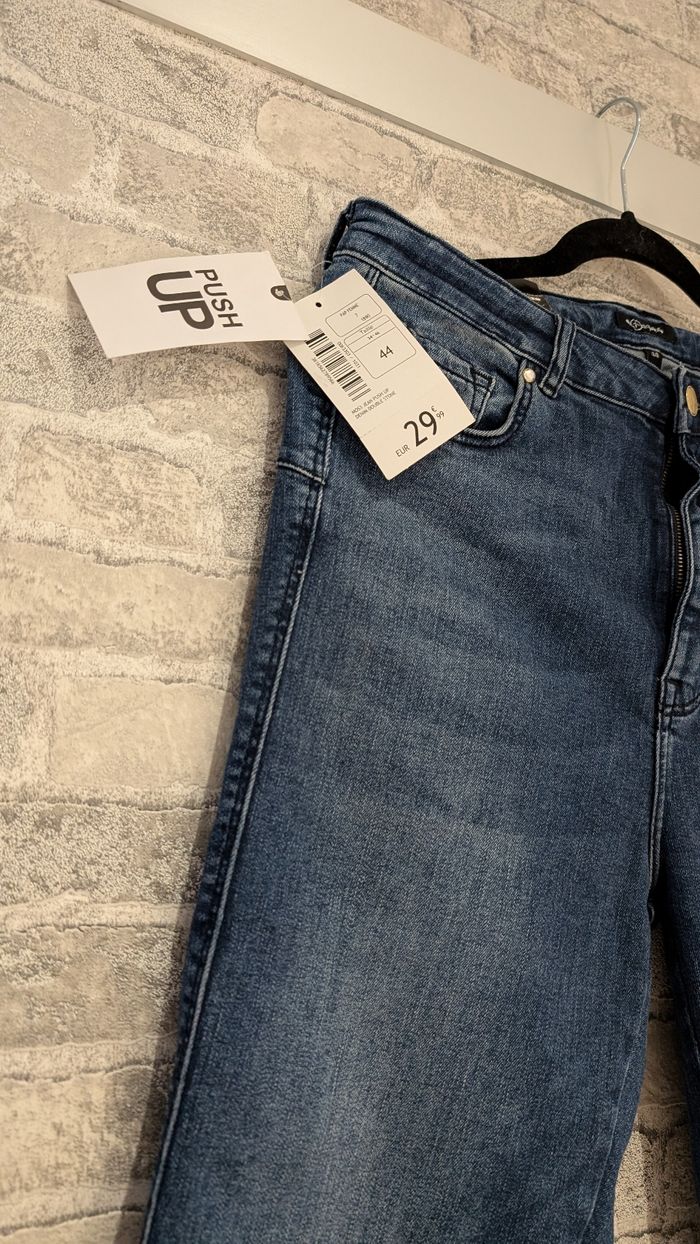 Pontalon jeans taille haute - photo numéro 6