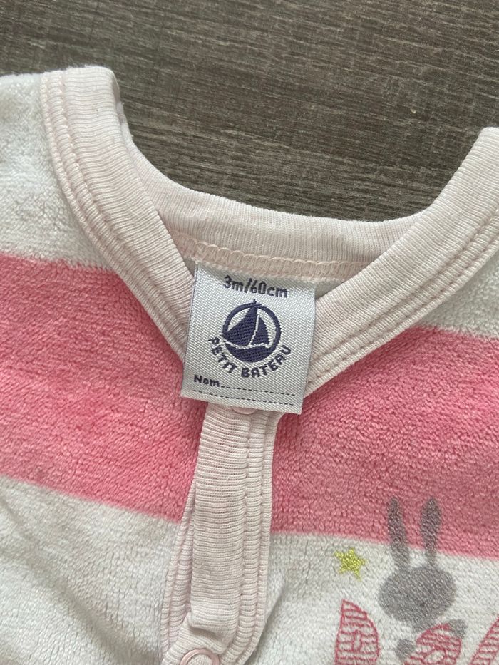 Pyjama velours 3 mois - photo numéro 2