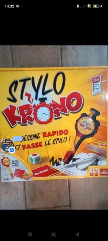 Jeu stylo Chrono 