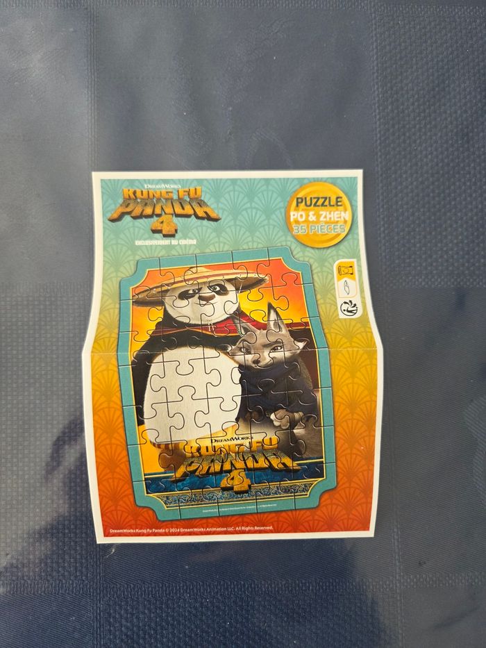 Puzzle kung fu panda - photo numéro 3