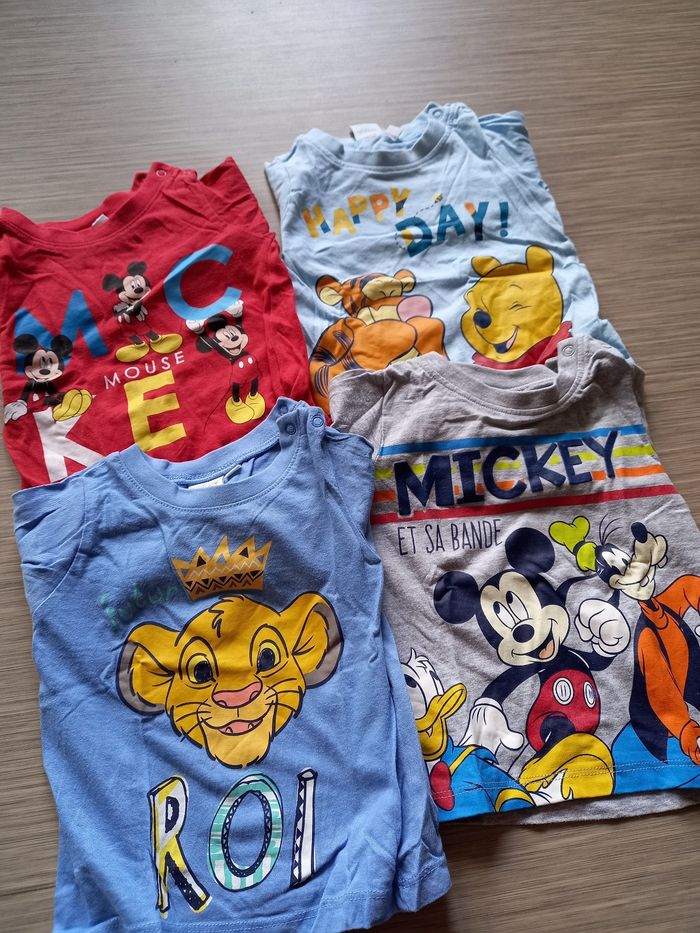 Lot manches longues  6 mois