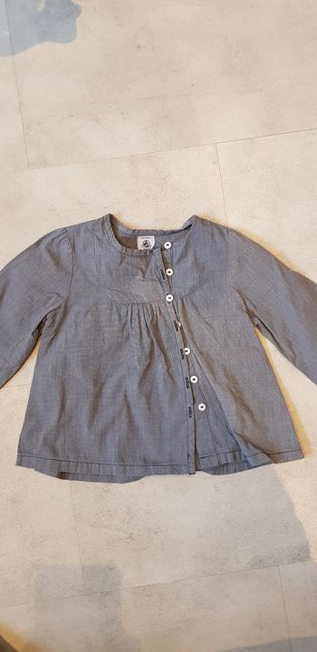 Blouse petit bateau 2 ans