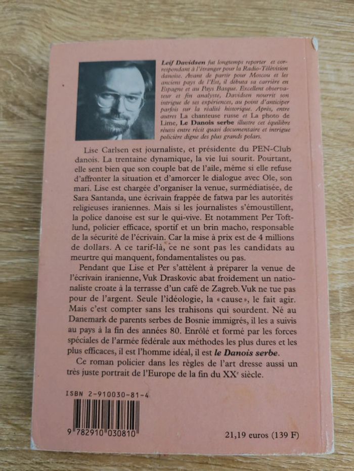 Leif Davidsen 🍀 Le Danois Serbe - photo numéro 2