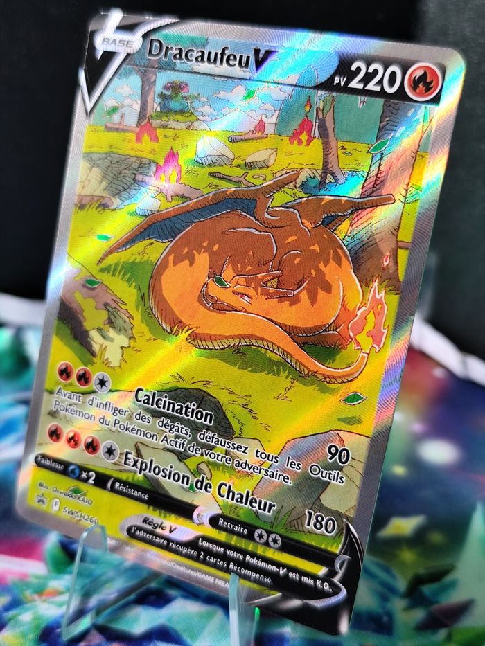 Carte pokémon neuve 🇨🇵 Draceufeu swsh260 Alt Eb carte promo - photo numéro 3