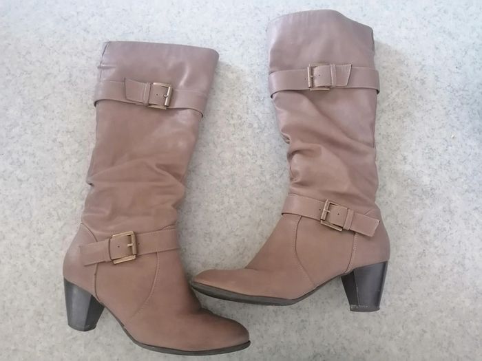 Botte beige gemo T38