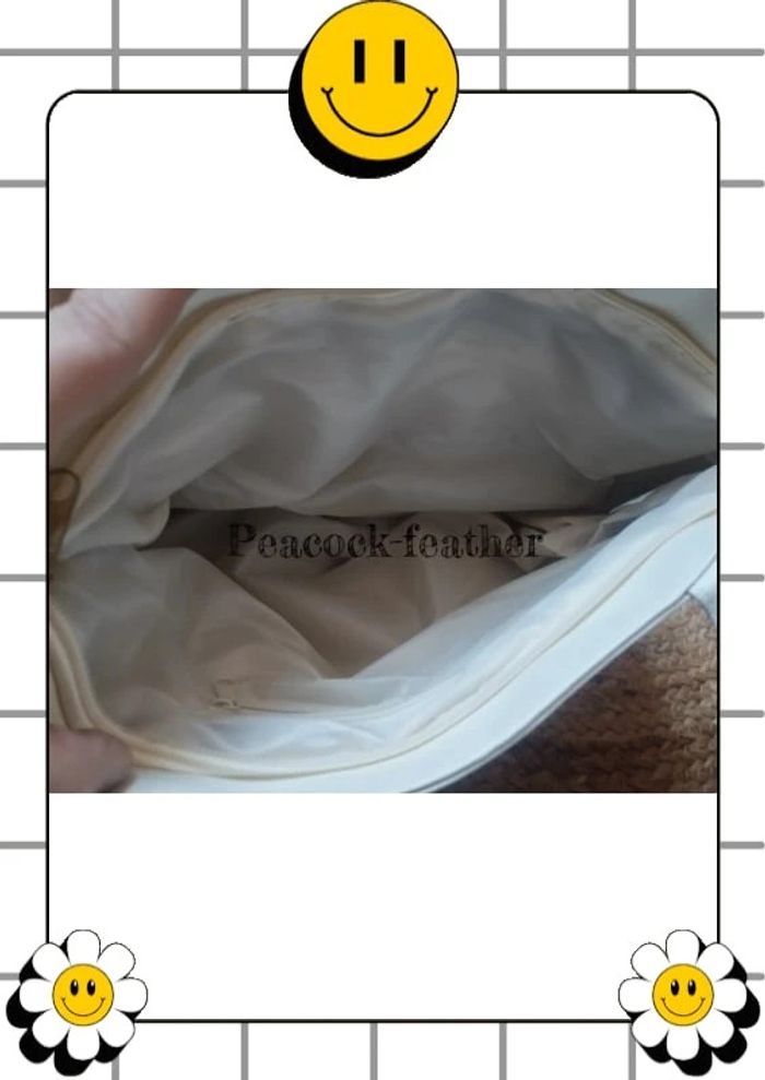 Sac à main cuir patchwork avec porte monnaie - photo numéro 8
