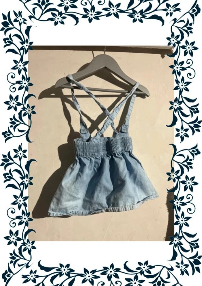 Jupe avec bretelles amovibles 12 mois - photo numéro 3