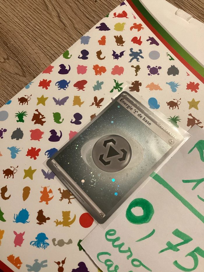 carte Pokémon énergie de base brillante métal acier SVE fr 008 EV3.5 collection 151 FR neuf - photo numéro 2