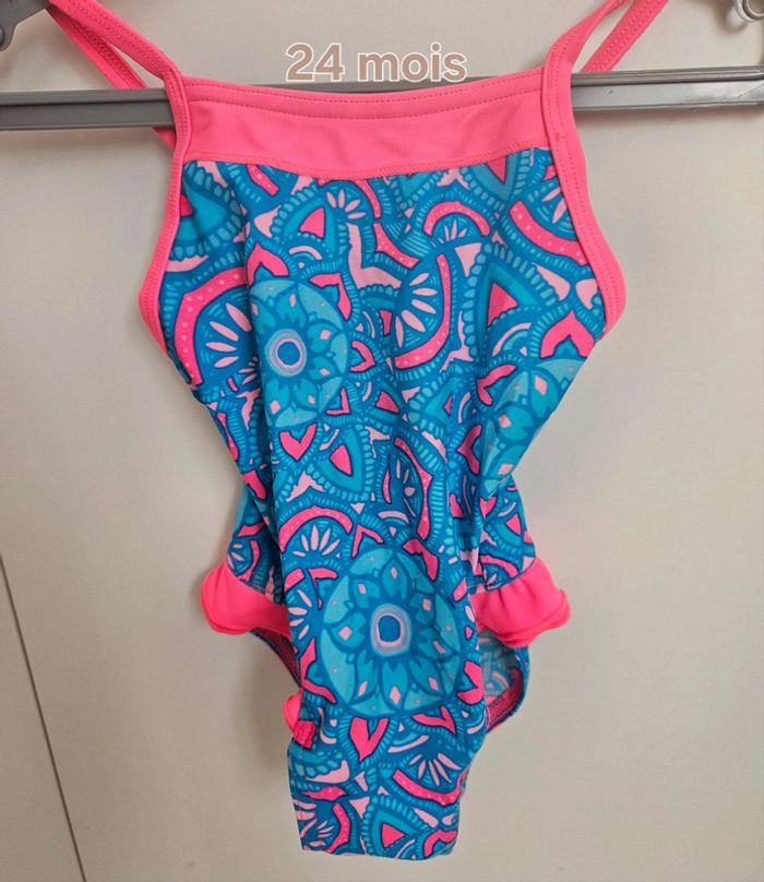 👙 Maillot de bain 1 pièce fille Nabaji – 24 mois (86 cm) Très bon état